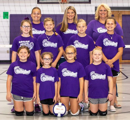 Purple wins Third-Fourth grade volleyball title